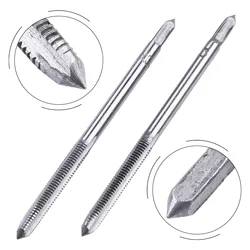 2pcs Thread Tap Set M3-M16 HSS Screw Tap Drill Bit Set Silver Straight Flute Plug Tap M3x0.5 M4x0.7 M5x0.8 M6x1.0 Hand Tools