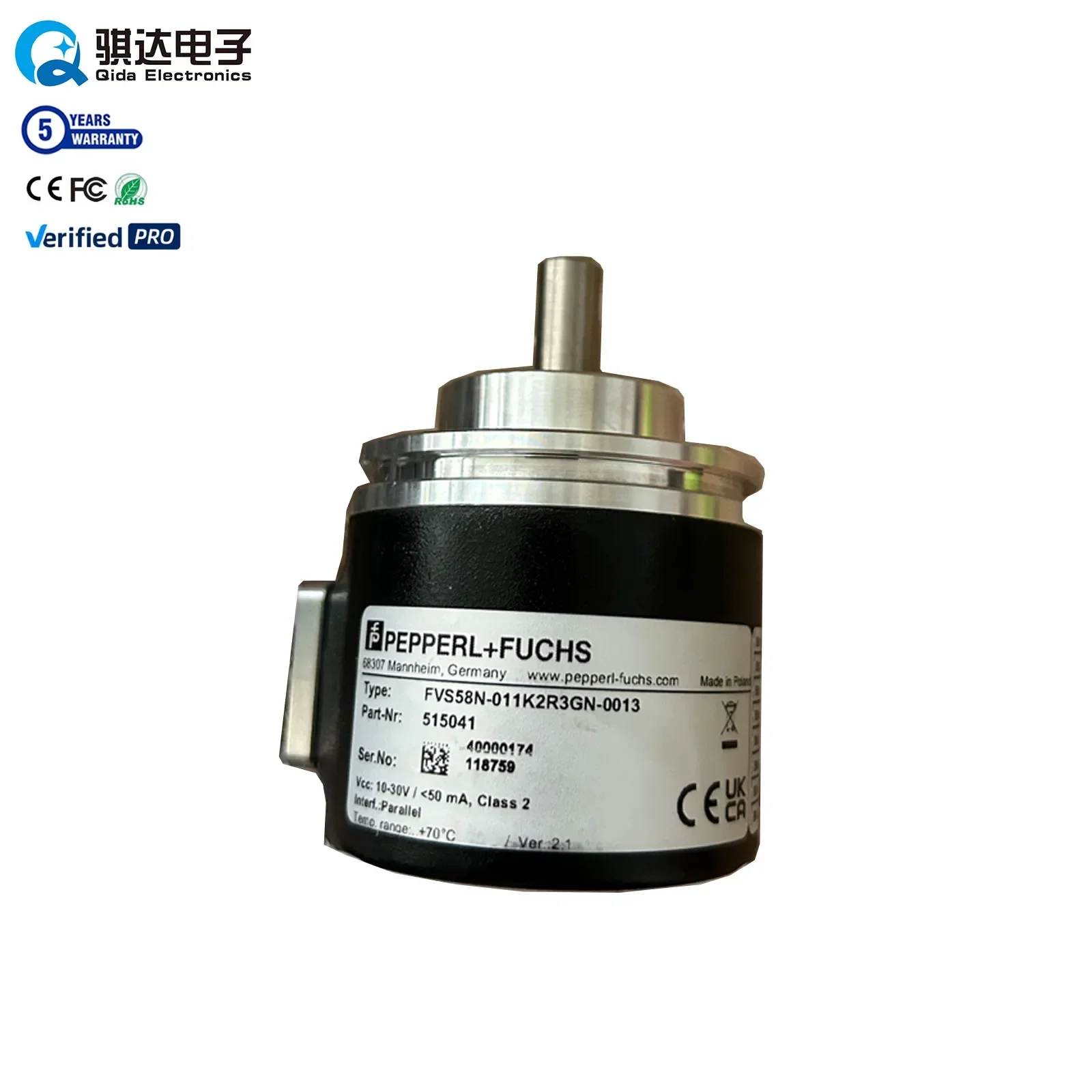 

2026 New Original PEPPERL+FUCHS FVS58N-011K2R3GN-0013 ROTARY ENCODERS ABSOLUT STANDARD in Stock