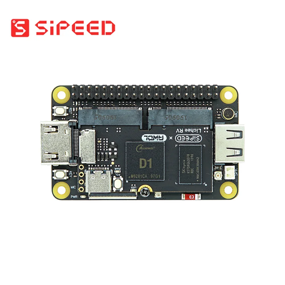 Imagem -02 - Sipeed Lichee rv Dock Conselho de Desenvolvimento Linux Allwinner d1 Risc-v Linux Starter Kit