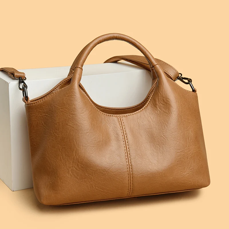 Trendy Handbag Fashionable Women's Shoulder Bag Gift for Mom Casual Crossbody Bag Versatile Shopping Bag with Zip Closure