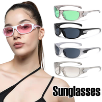 UV380 Cycling Sunglasses Trendy Colorful Full Frame Sun Goggles Unisex Multi-scene Eyewear High Quality Outdoor Sports Shades