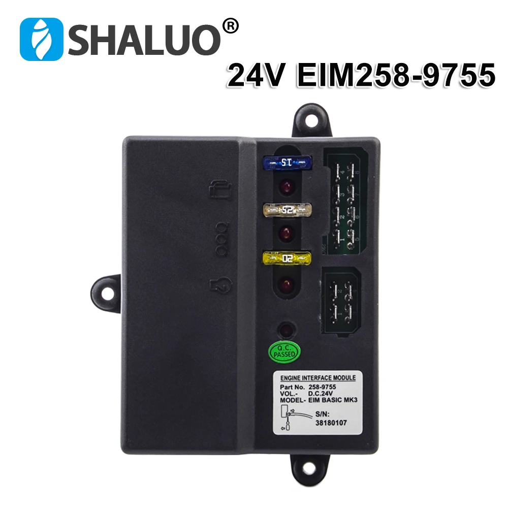 

Engine Interface Module EIM BASIC MK3 258-9753 258-9754 Diesel Generator Speed Controller Engine Motor Charge Regulator 258-9755