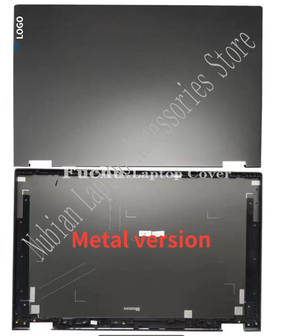 Imagem -04 - Tampa Traseira Tampa Traseira Versão Metálica para Lenovo Ideapad Flex 15iil05 15itl05 15alc05 Lcd Novo