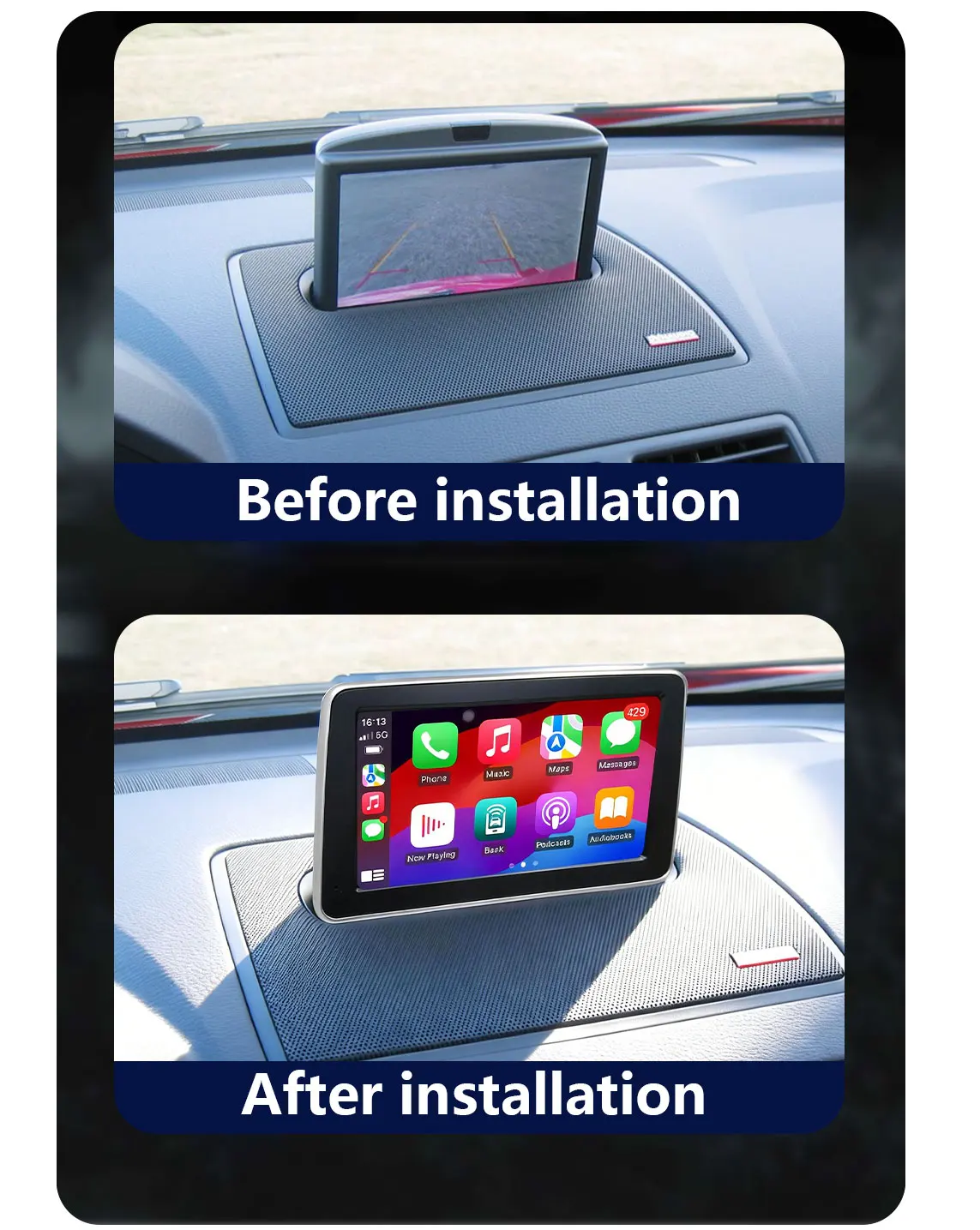 CHSTEK Car 4G Radio For Volvo XC90 2004-2013 Multimedia Android Bluetooth GPS WIFI Auto Handsfree Swap Stereo Wireless Carplay - view 2