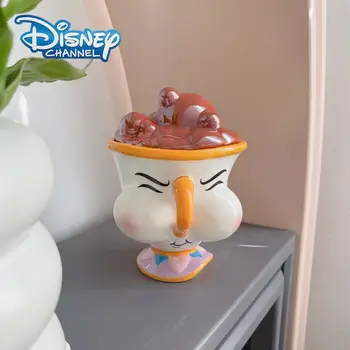 迪士尼美女與野獸陶瓷馬克杯帶蓋卡通創意咖啡杯,適用於奶茶、辦公室、家庭使用,是送給女性和女孩的禮物 10 最佳銷售 兒童馬克杯 - №4