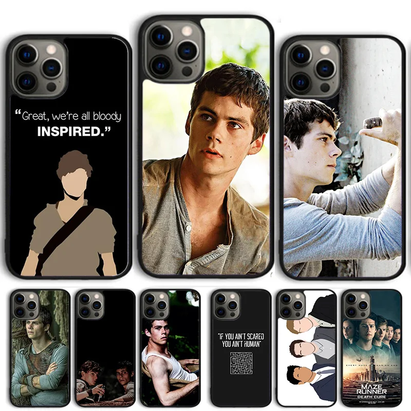 The Maze Runner Thomas Sangster Dylan Phone Case For iPhone 16 15 14 13 12 Pro Max mini 11 Pro Max XS XR Plus Coque