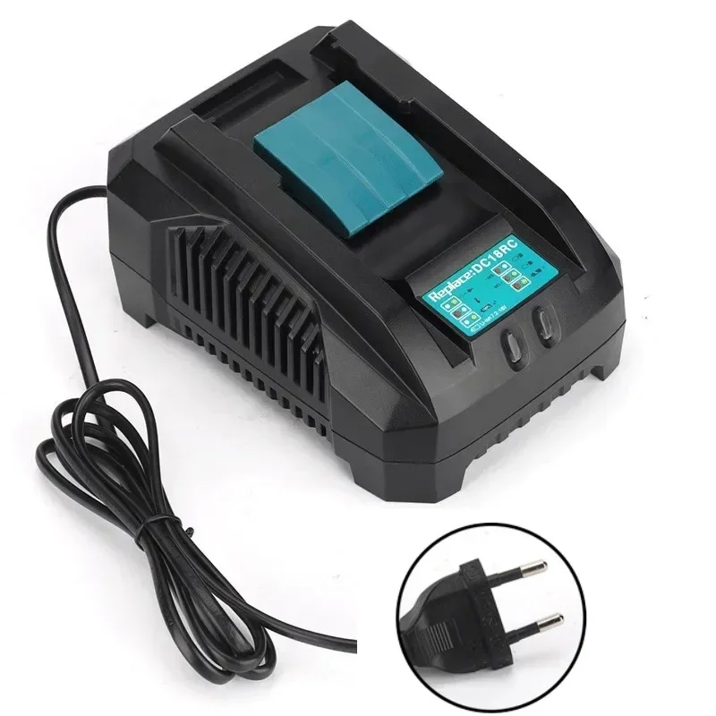 3A Li-ion Battery Charger Replacement for Makita 14.4V 18V BL1860 BL1840 BL1830 BL1820 BL1415 BL1440 DC18RC Lithium Converter