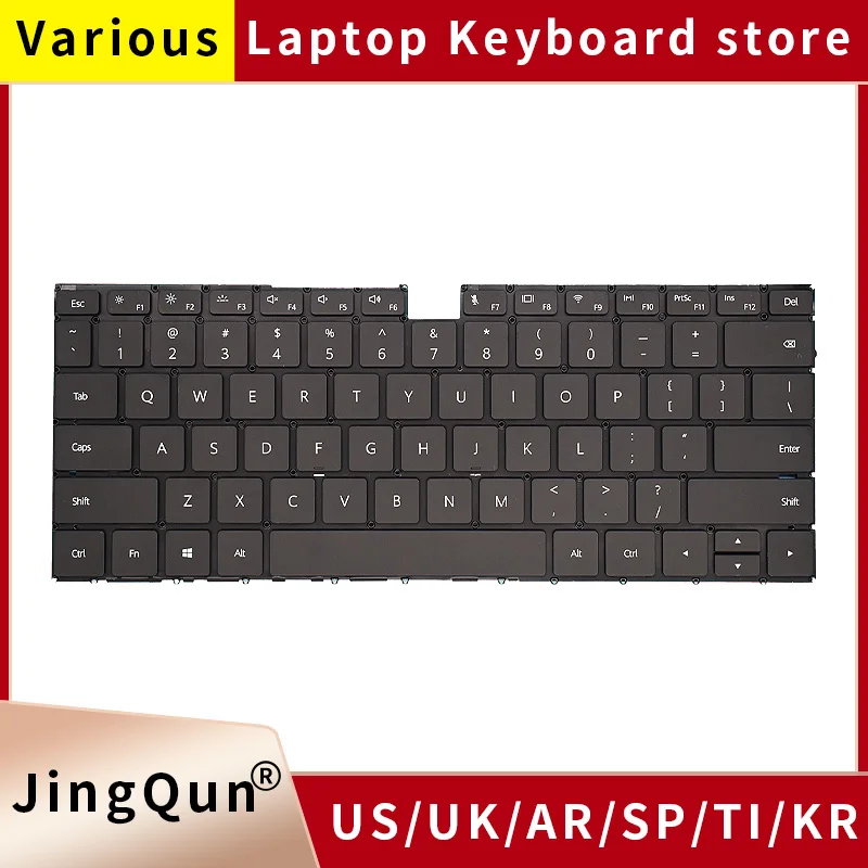 US UK Russian English Keyboard for Huawei EUL-W19 W19P W19D EUL-W29P W29 EUL-WX9 Matebook X 2020 Laptop Light Keycaps New