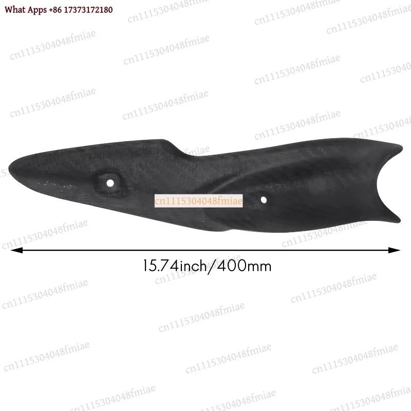 k3 Carbon Fiber Exhaust Middle Link Pipe Heat Shield Fits for Kawasaki Z900 2017-2019 Anti-Scalding Cover Guard