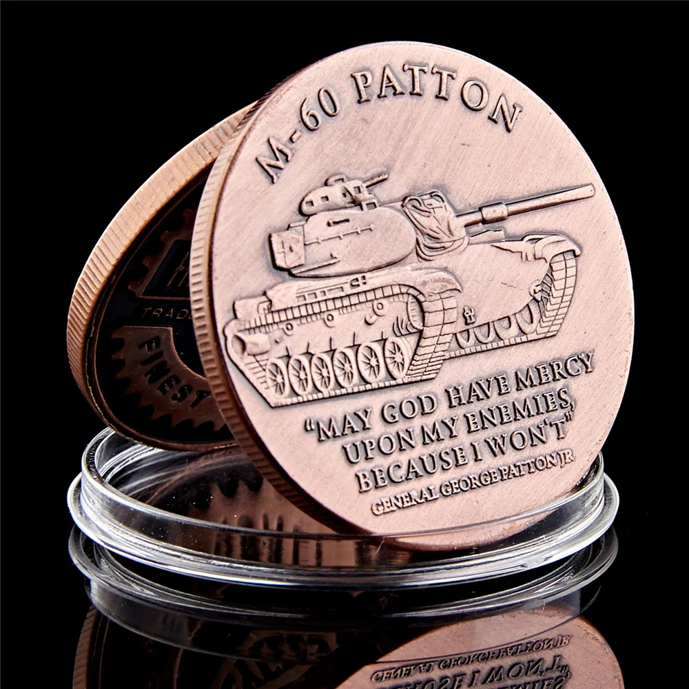 American Military Challenge Coin U.S . Army M-60 Patton Tank Souvenir Coin Gift