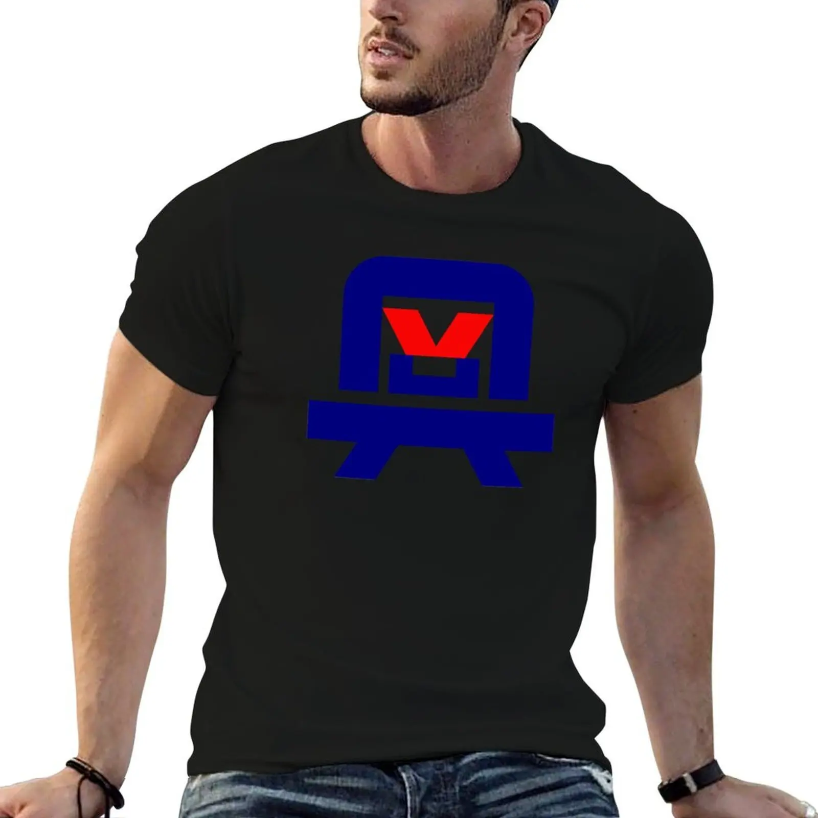 

man tshirt t shirts - t Blue 2097 graphic graphic 100% Angryman cotton shirt man T-Shirt - Wipeout