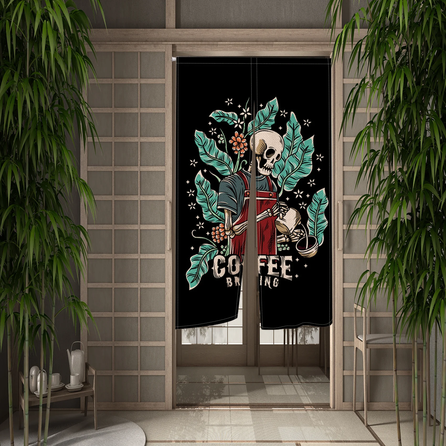 

Японская занавеска Izakaya Sushi для дверного проема, кухня, Noren, подвесная полузанавеска для ванной комнаты для спальни, гостиной, короткие дверные шторы