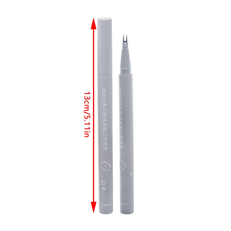 Double Tip Lower Eyelash Pencil Waterproof Liquid Eyeliner Makeup Women Quick Drying Long Lasting Smooth Eye Liner Thin Pencil