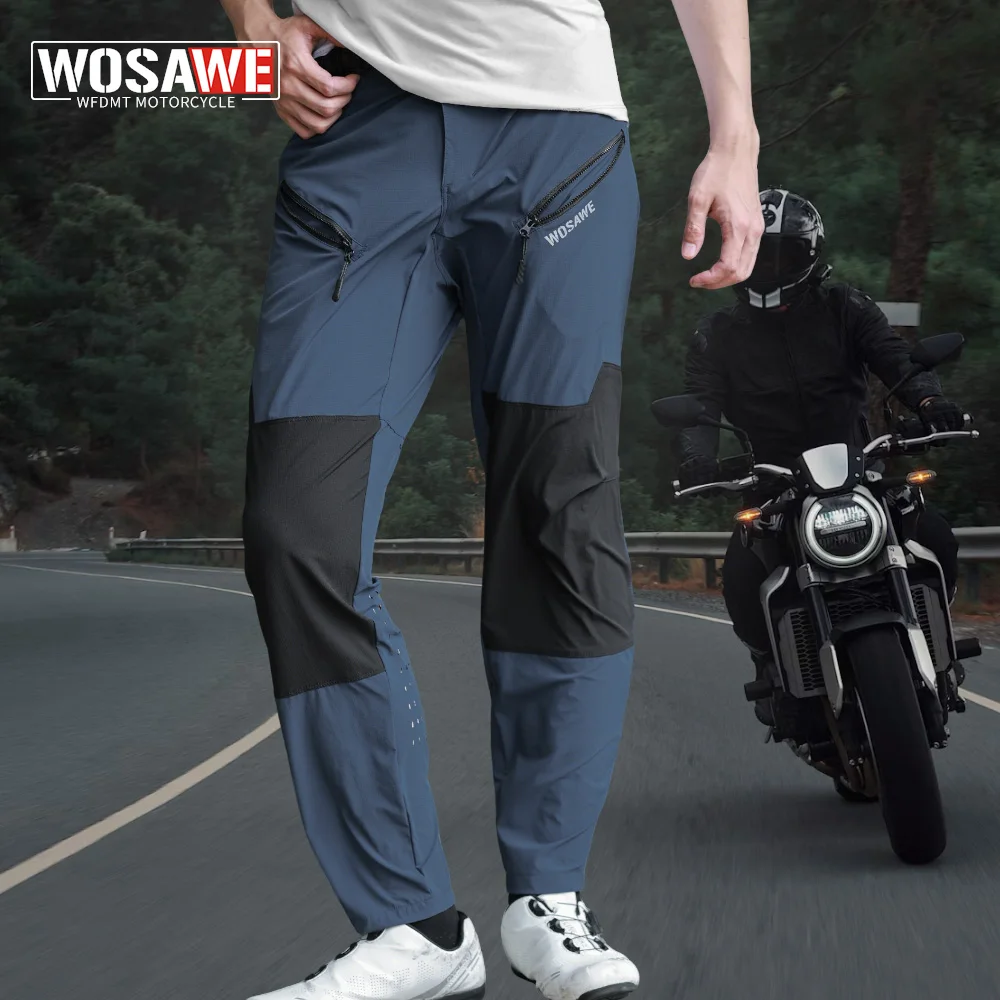 

WOSAWE Motorcyclist Pants Mtb Enduro Pants Motocross Clothing Off Road BMX ATV DH Mountain Bike Cycling Pants Motorcycle Clothes