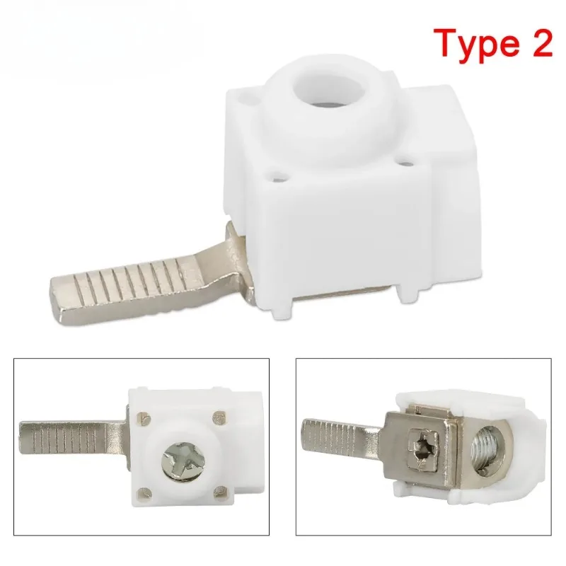 10 Pieces/Lot 25 Mm² Terminals for Busbar Circuit Breaker Distribution Electrical Wire Box Connector