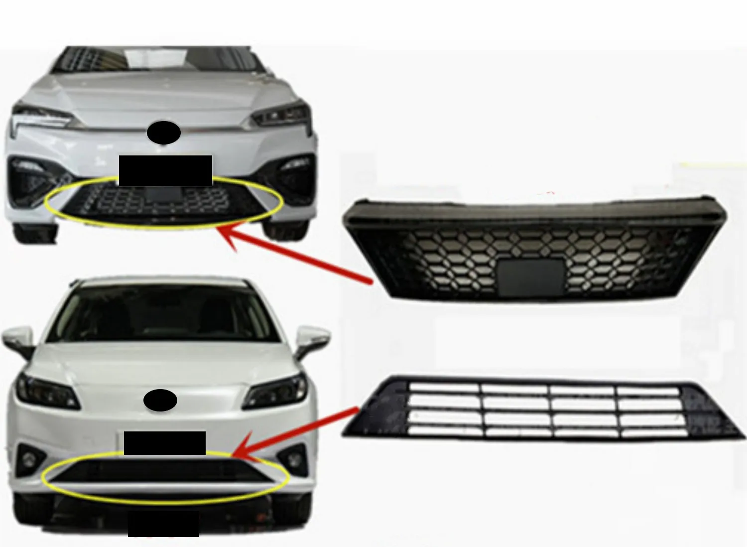 

Car Front Bumper Grill Grille for Trumpchi AION S Racing Grills