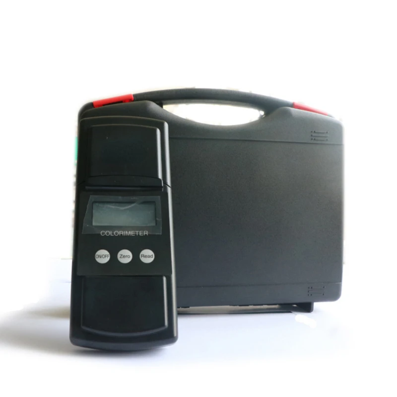 Portable digital ozone meter colorimeter to test ozone in test water