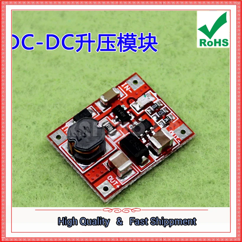 DC-DC Step Up Boost Module Efficiency 96% 3V To 5V 1A Boost Board Mini Edition Mobile Phone Power Supply Board Booster