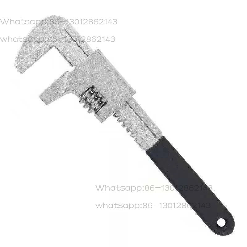 Large opening wrench, sewer bathroom pipe pliers F type right angle live mouth wrench