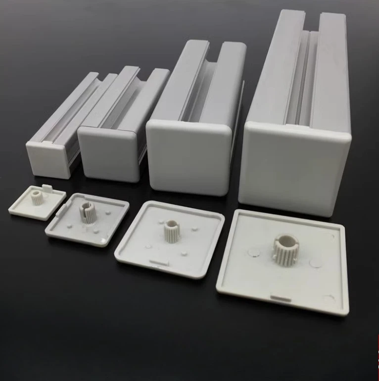 4PCS Silver Gray Cover Profile End    Plastic Plug 2020 3030 4040 5050 6060 8090