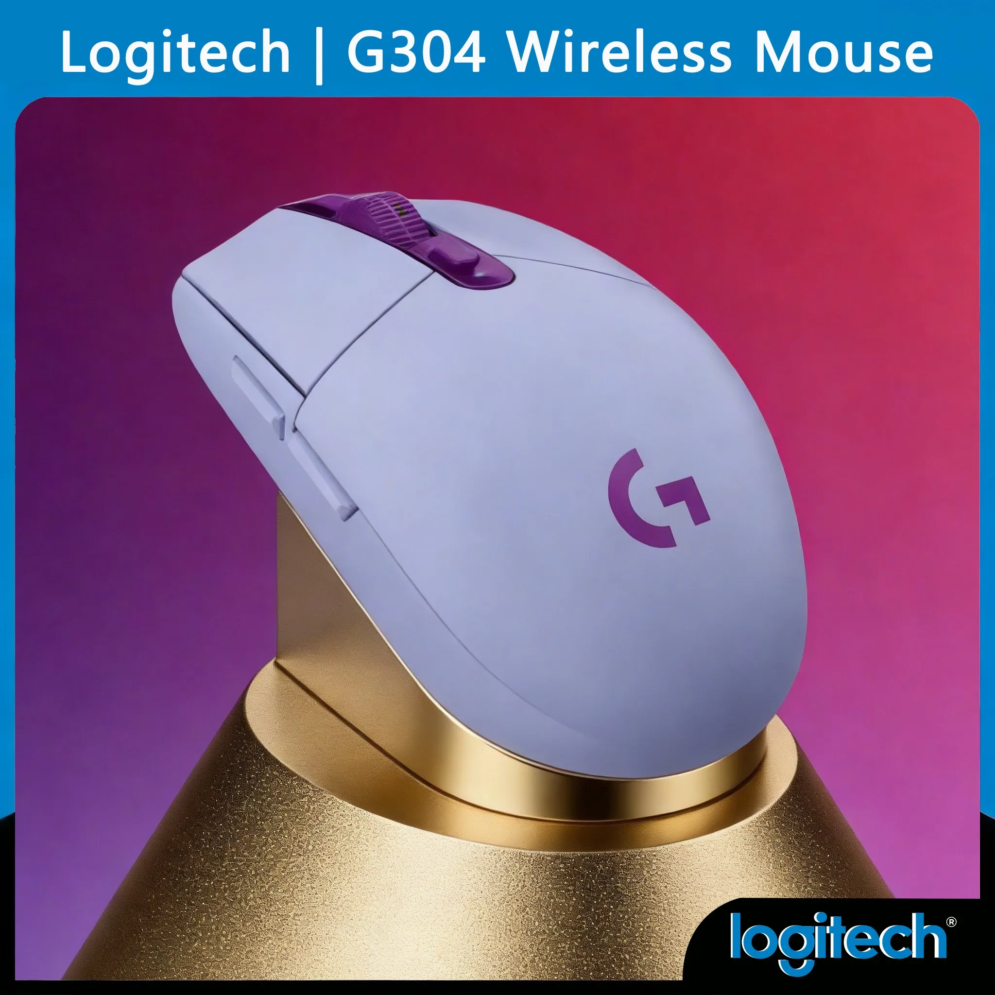 

Logitech G304 /G305 FPS Gaming Mouse 1ms Low Latency Wireless