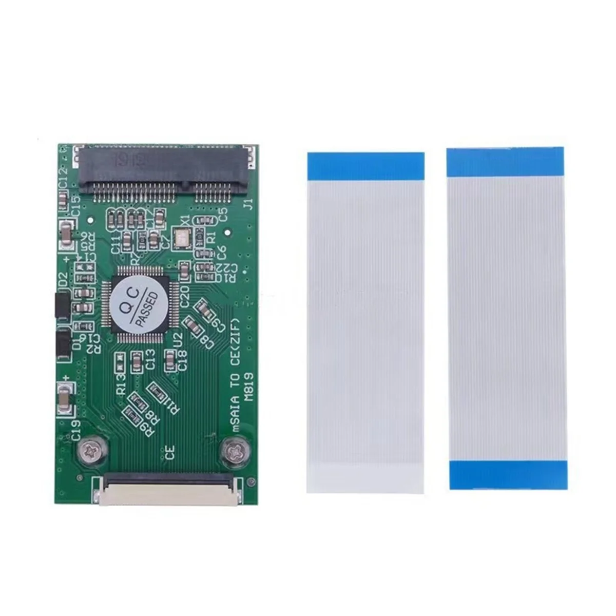 MSATA SSD to CE ZIF Adapter Mini PCI-E MSATA SSD to 40pin 1.8 Inch Converter Card Transfer Converter Card