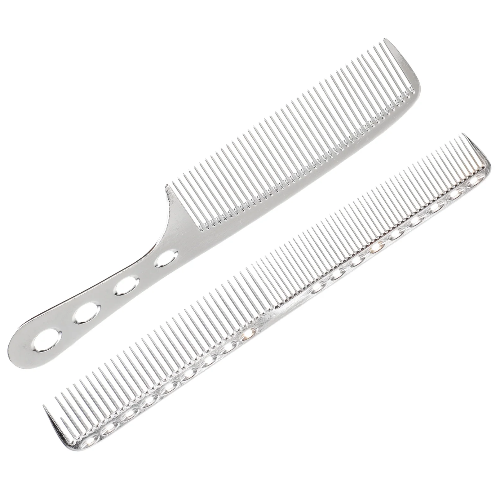 

Hair Hairdressing Anti-Static Barbers Comb Ultra Thin Hair Comb Stainless Steel Hair Cutting Hairdressing Comb For Women Mens