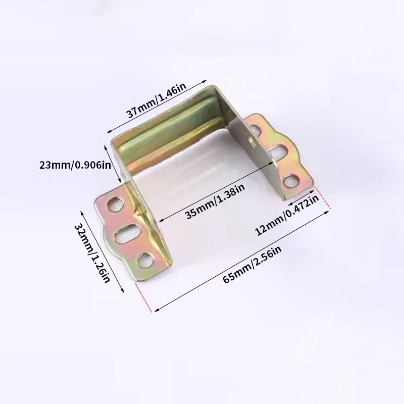 4pcs bed frame bracket, U-shaped corner support frame, bed beam bracket, hardware accessories, bed board fixing