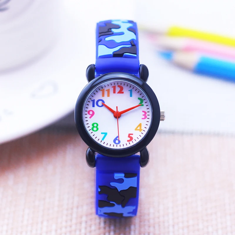 Relojes digitales deportivos militares para niños y niñas, relojes de camuflaje a la moda, regalos de cumpleaños y Navidad para estudiantes, novedad de 2024