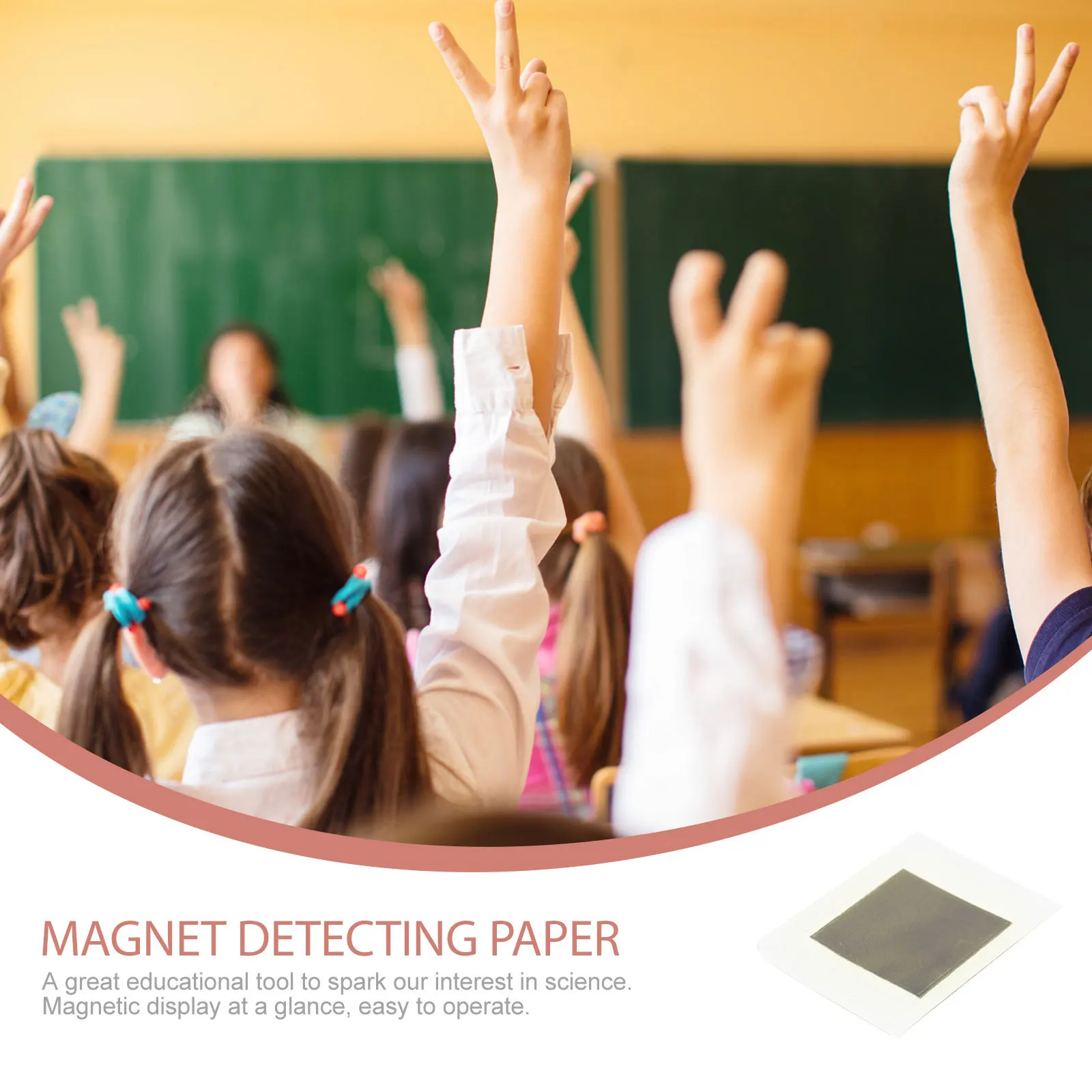 

Magnetic Viewing Film for Observing Invisible Fields Educational Science Tool for Classroom Lab Research and Stem Projects