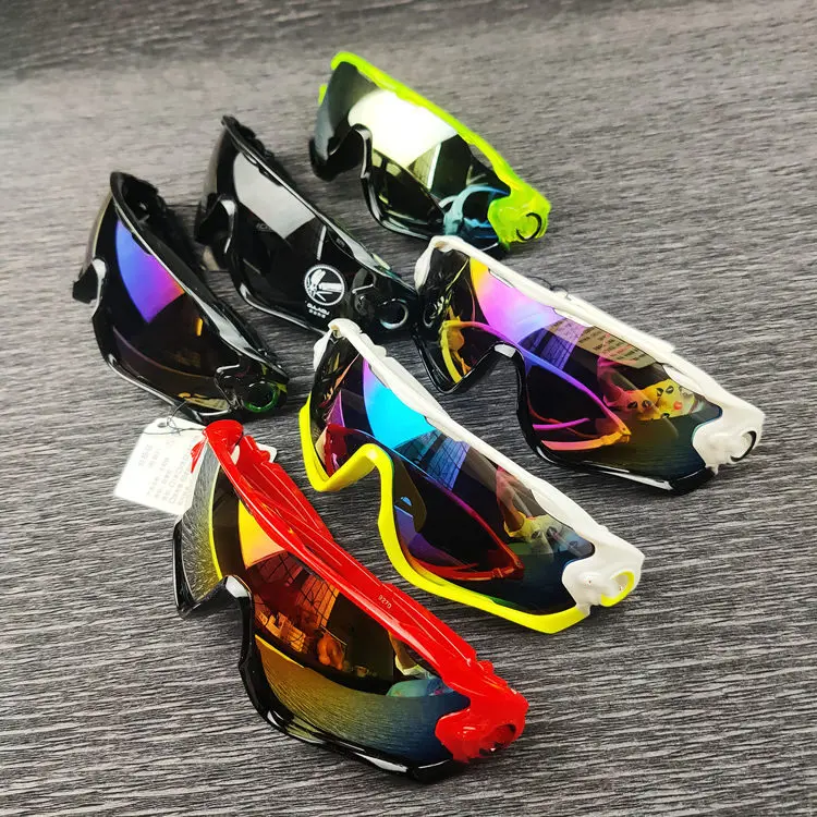 Sport Sunglasses Casual Eyewear Fashion Reflective Windproof New Outdoor Sunshine Retro Cheap Travel Beach Glasses Unisex 9270