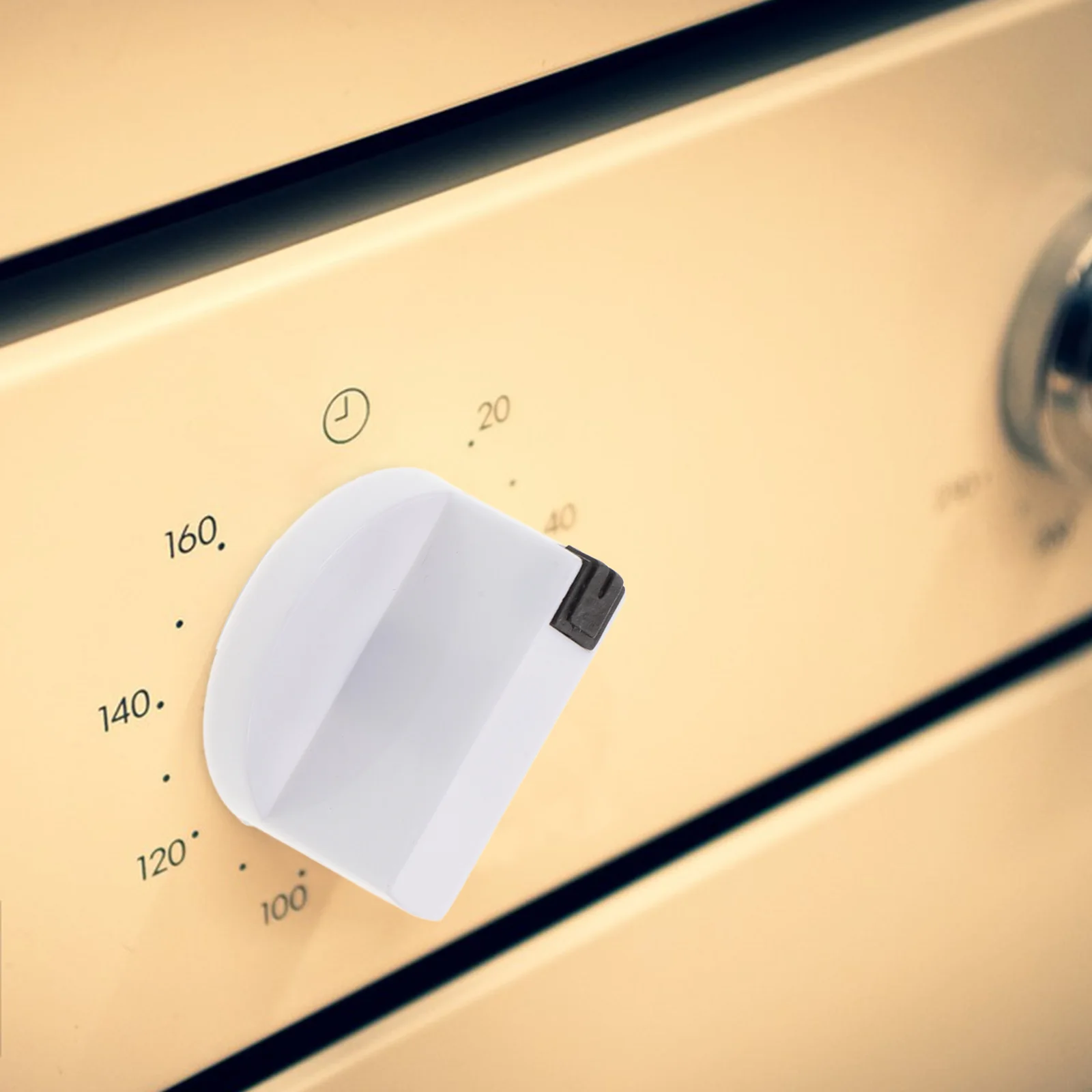 

2 Pcs Heater Temperature Control Knob Gas Knobs Burner Replacement Accessories Adjustable Rotary White Hot