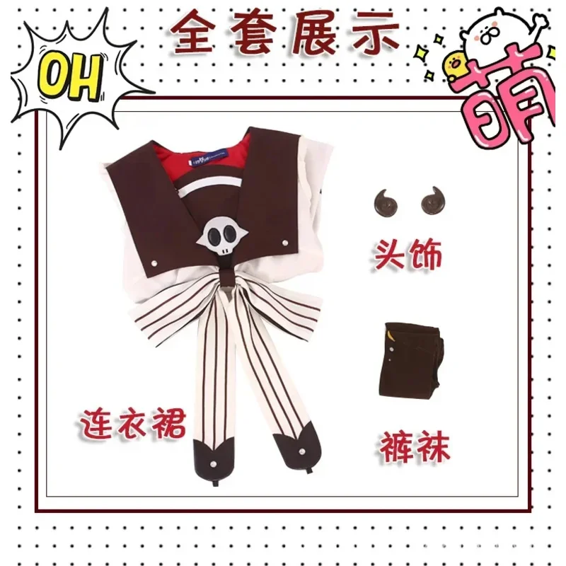 Аниме Toyet Bound Jibaku Shounen Hanako kun Nene Yashiro, карнавальный костюм, парик, женское платье для вечеринки на Хэллоуин