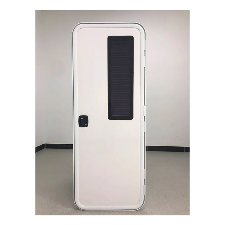 Top Selling 580X1700mm RV Entry Door With Inner Door Safety Lock Waterproof Rv Door