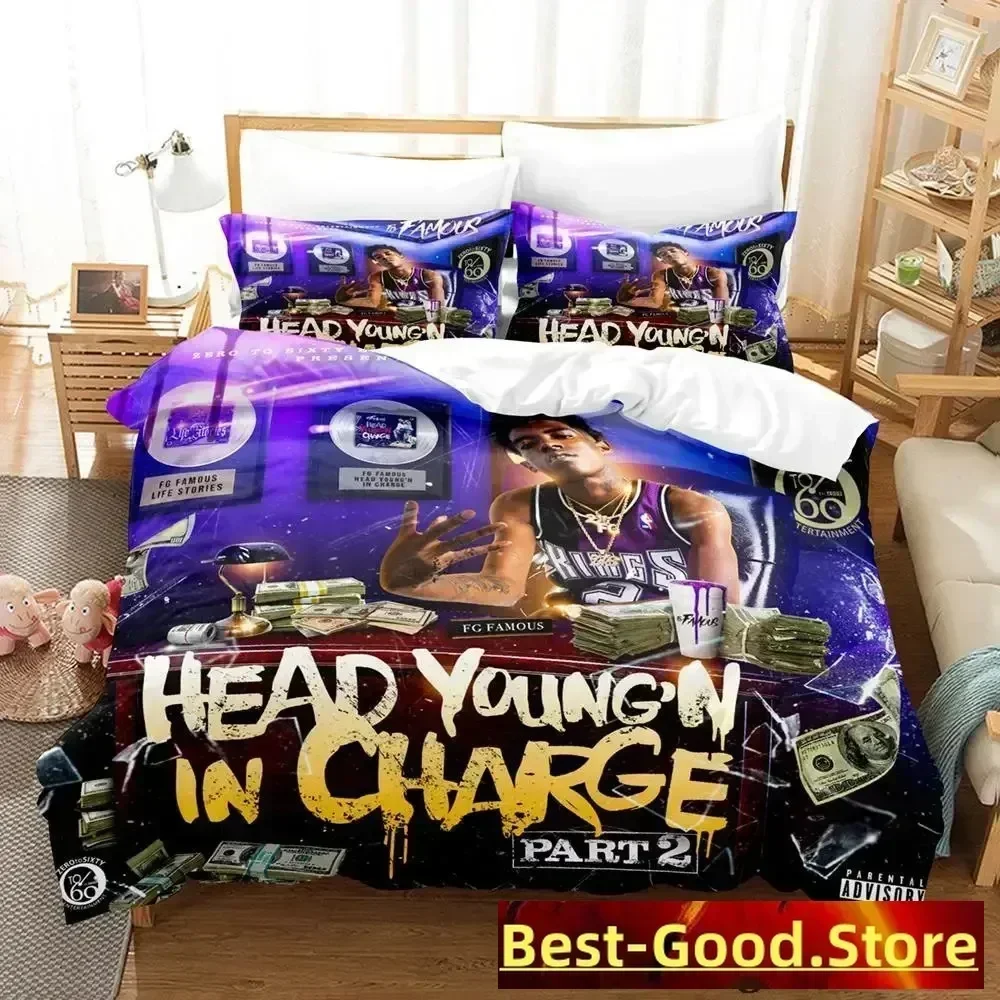 RIP jaydayoungan Bedding Set Duvet Cover Sheet Printed Bed Set Pillowcase Bed Full Queen King Size Comforter Bedroom