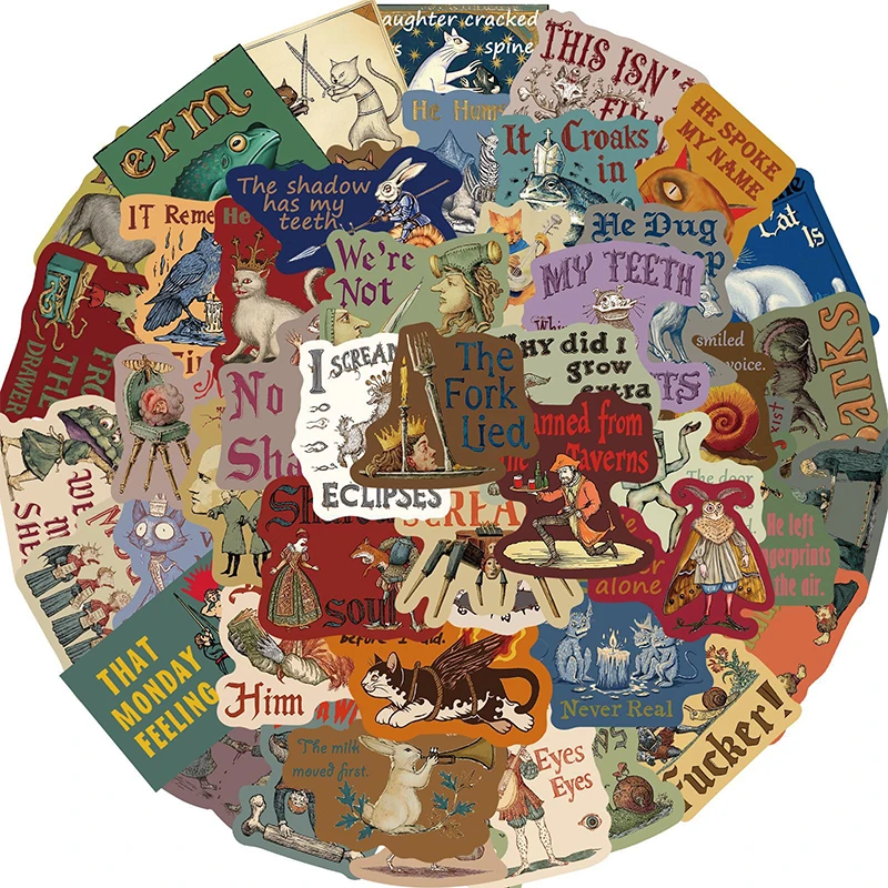 50PCS Cartoon Middl…