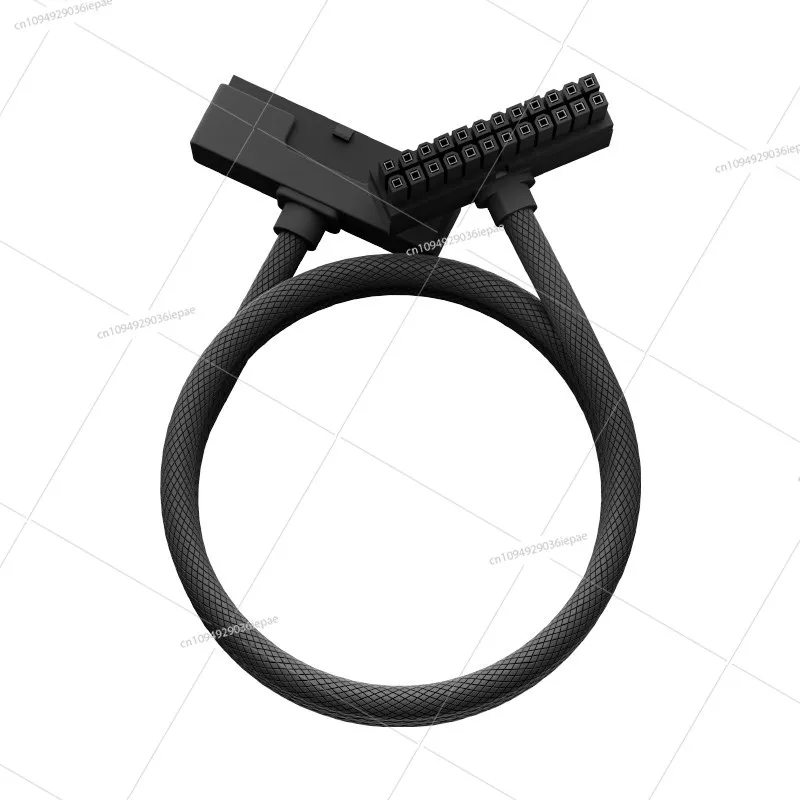 

Computer Power Extension Cable ATX24PIN Main Board Extension Cable Aijs One-line Extension Cable