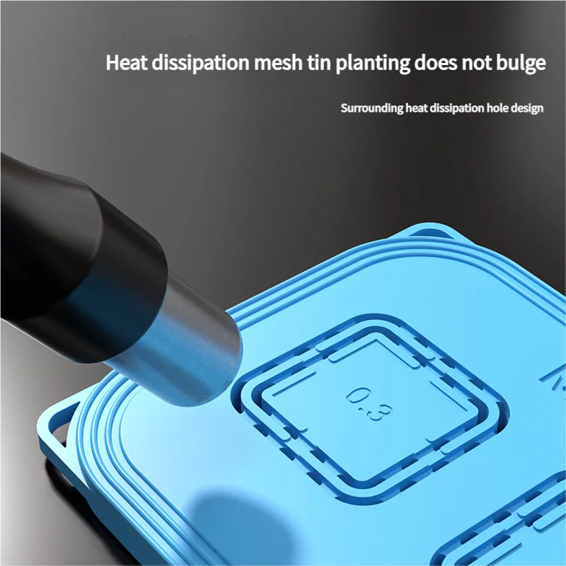 

MAANT C03 Двусторонний магнитный силиконовый коврик для ремонта мобильных телефонов, устойчивый к высоким температурам, сильный магнитный коврик для посадки олова