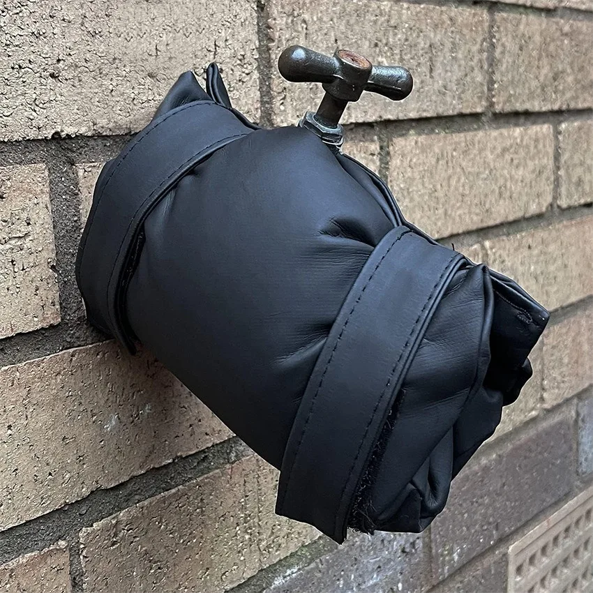 Outdoor Faucet Covers,Anti-Freeze Winter Tap Protector with Universal Connector Thread,Easy Dismantling Faucet Insulation Pouch