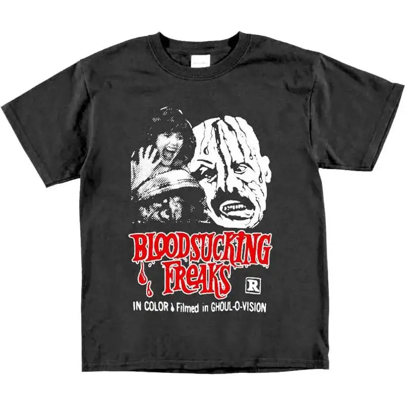 

Blood Sucking Freaks Horror Movie T Shirt 1978 Vintage Halloween Goth Punk Scary