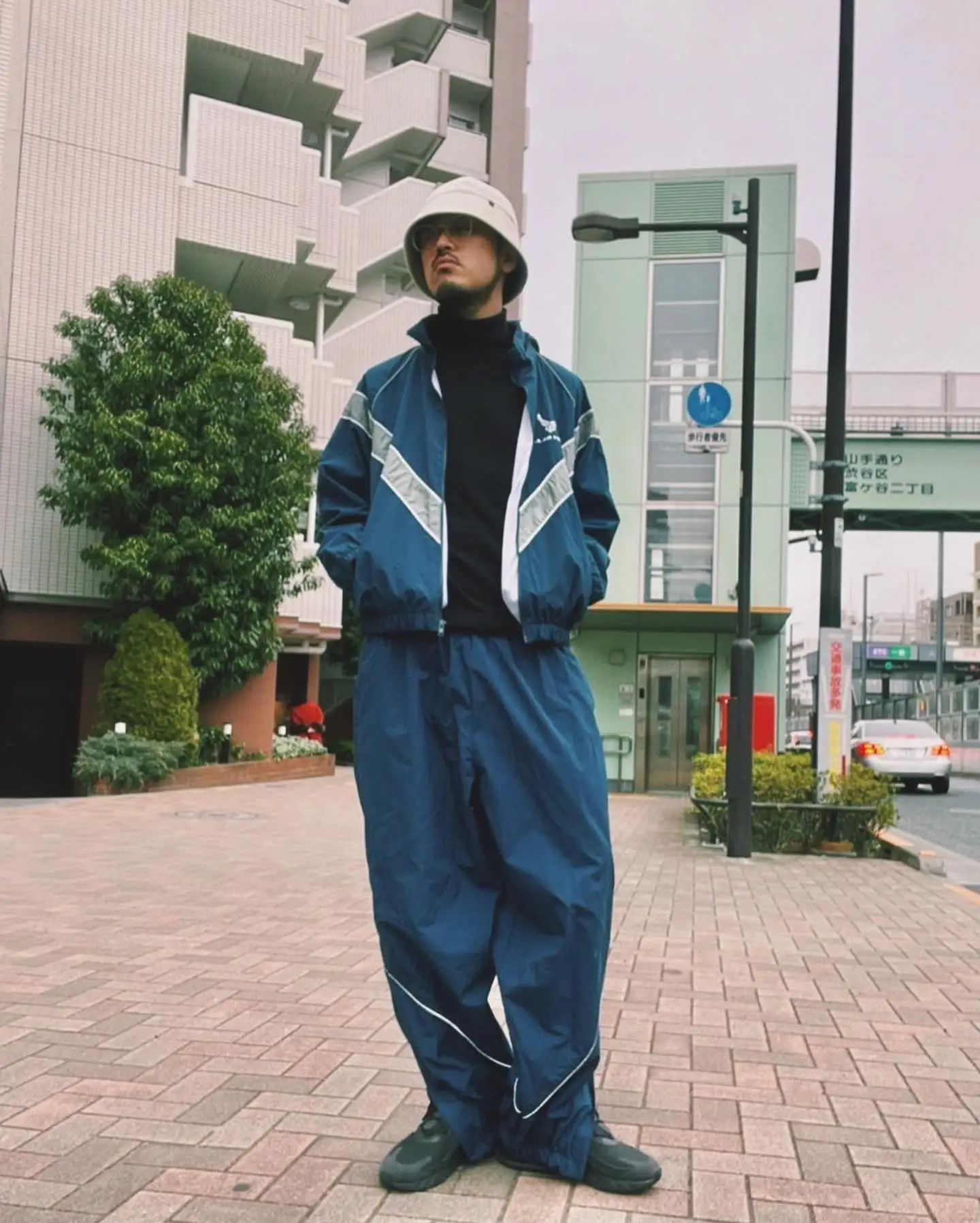PTU U.S. AIR FORCE セットアップ　L no.24 USAF Ptu Physical Training Uniform Work Out Pants Nylon Suit Baggy