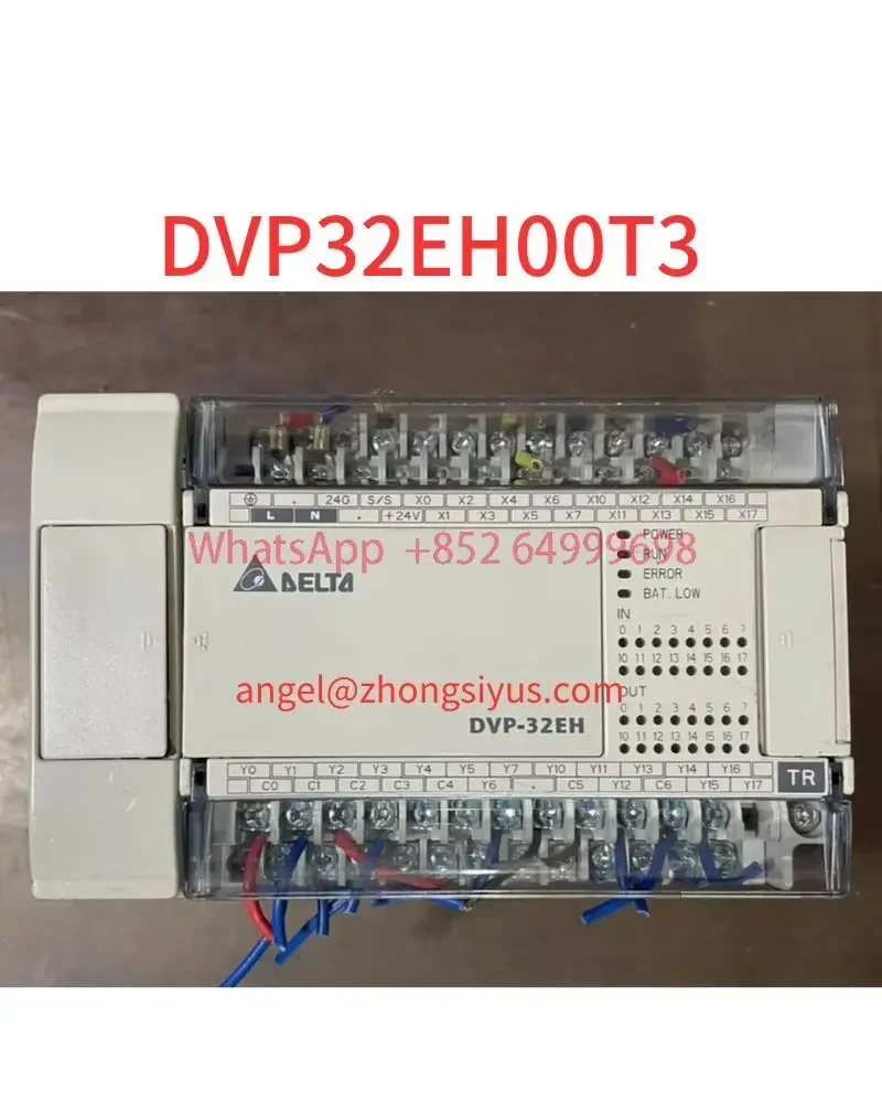 Used PLC module, DVP32EH00T3