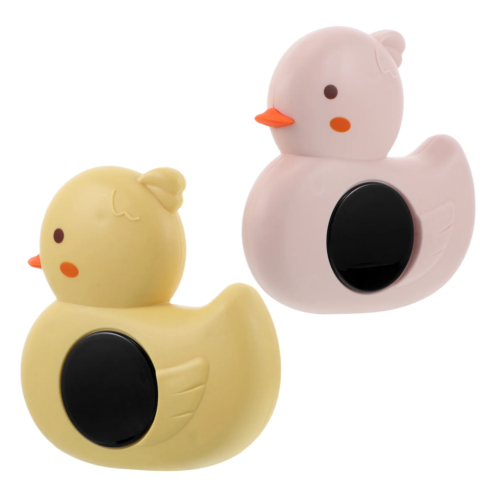 

2Pcs Baby Bath Thermometer Floating Duck Shape Accurate Water Temperature Gauge Infant Bath Tub Thermometer Safe Use