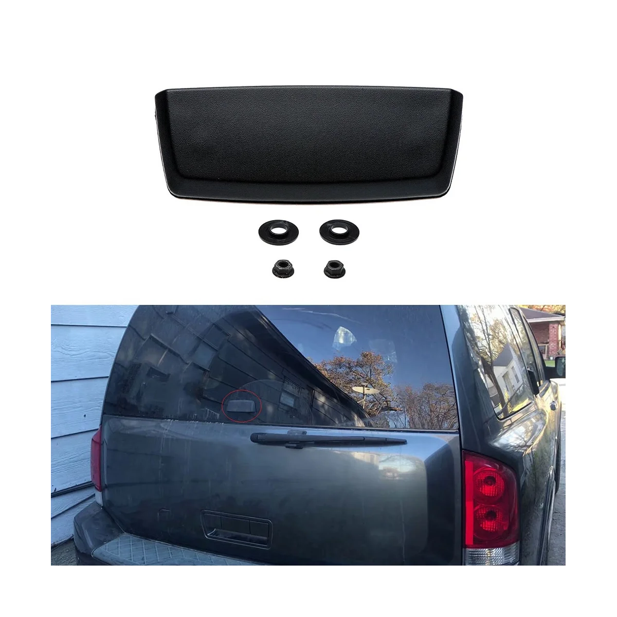 For Nissan Armada Pathfinder 90336-7S000 Rear Tailgate Exterior