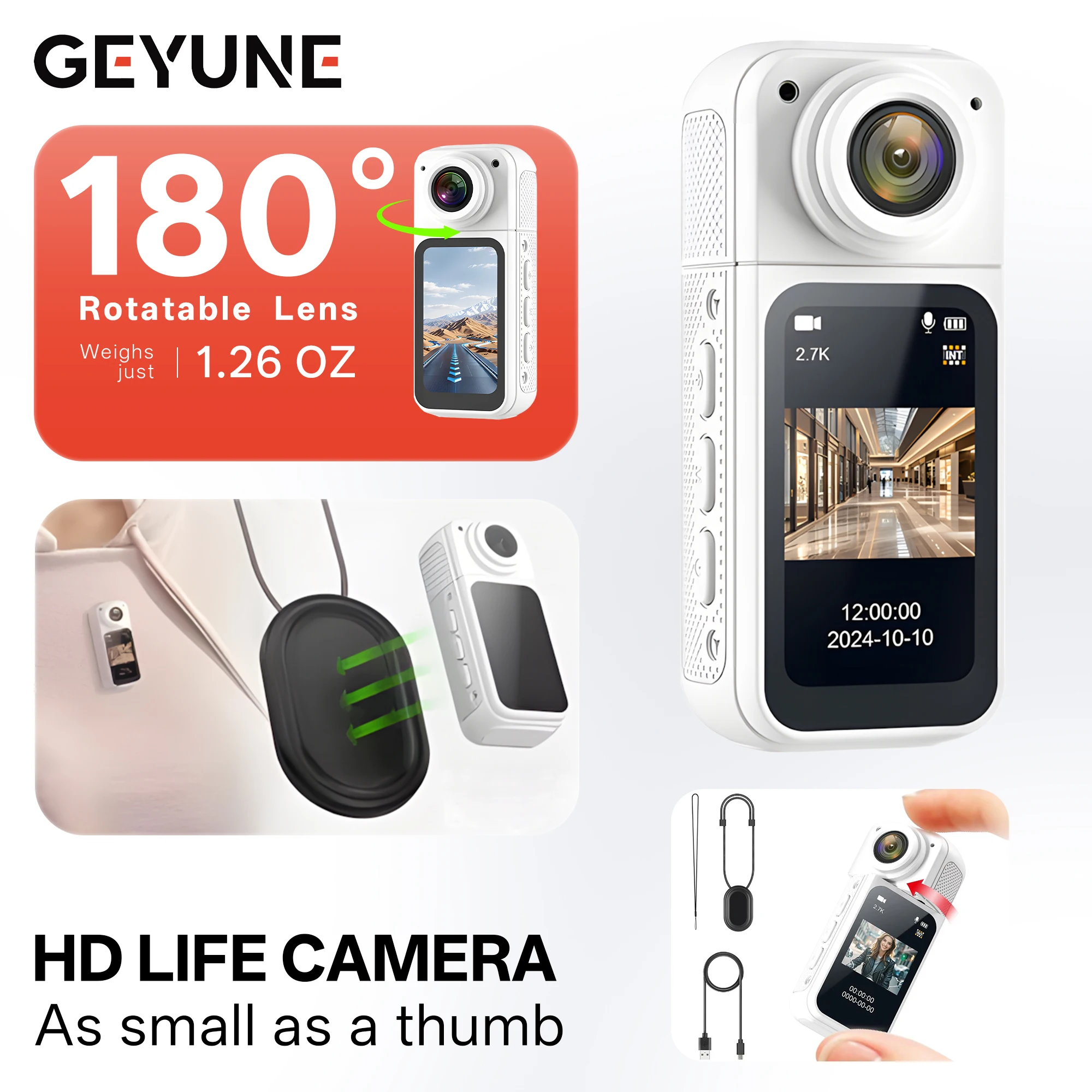 4K Action Camera Ou…