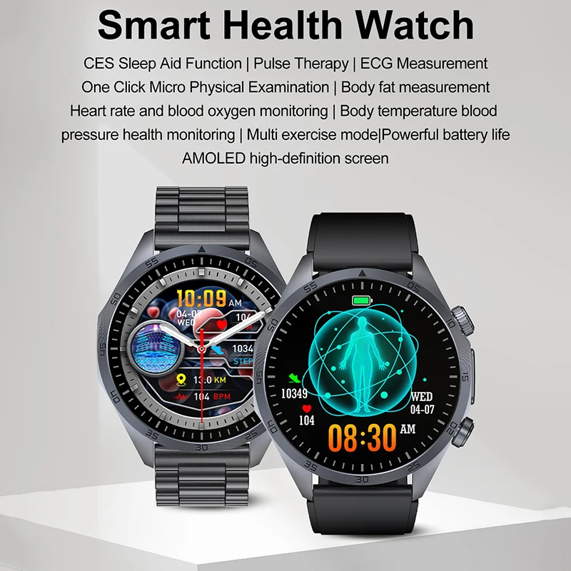 2025 New Pulse Therapy Blood - Smartwatch Online Watches For Men recension och pris