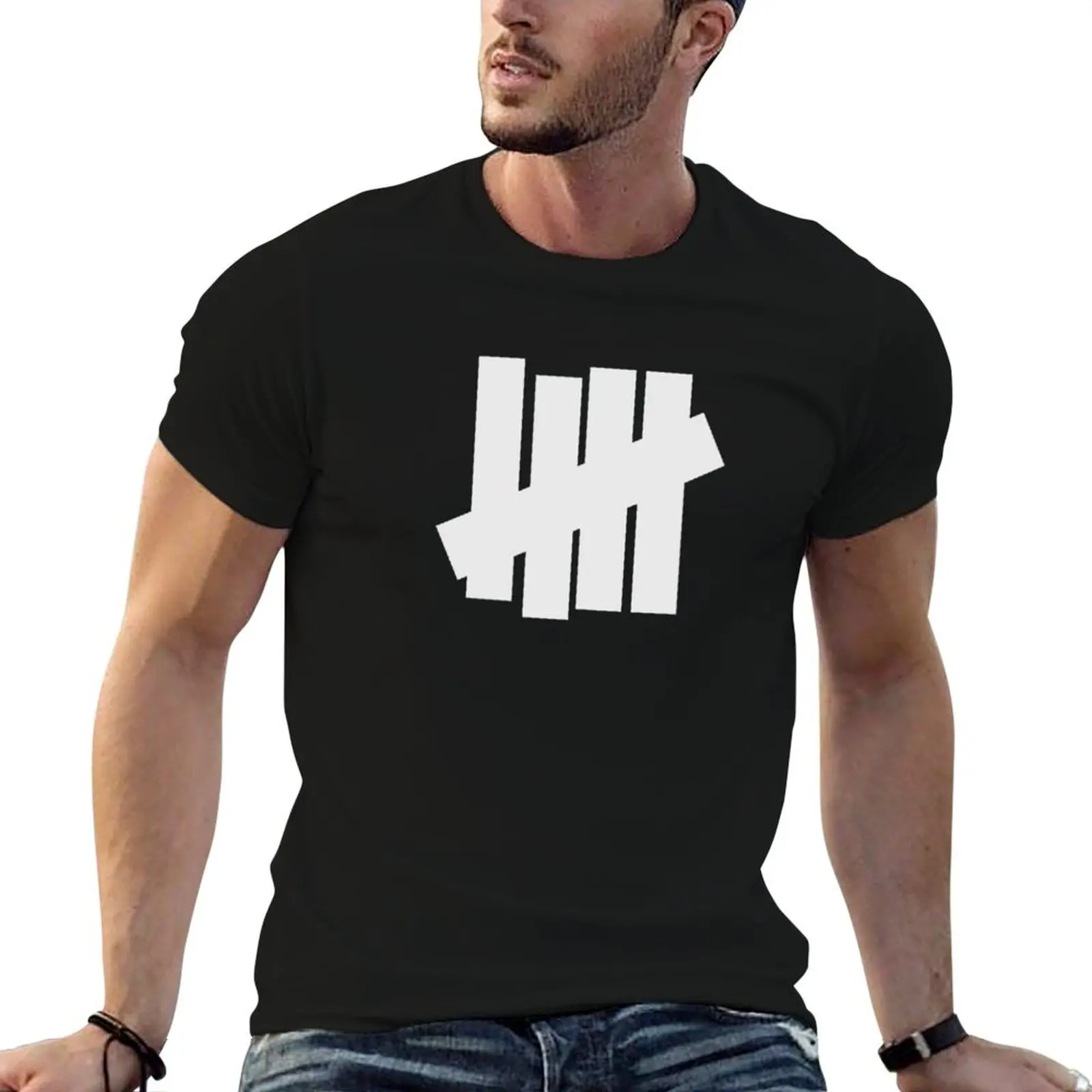 Cross undefeated essential T-Shirt Anti-Fade Casual Tee Shirt