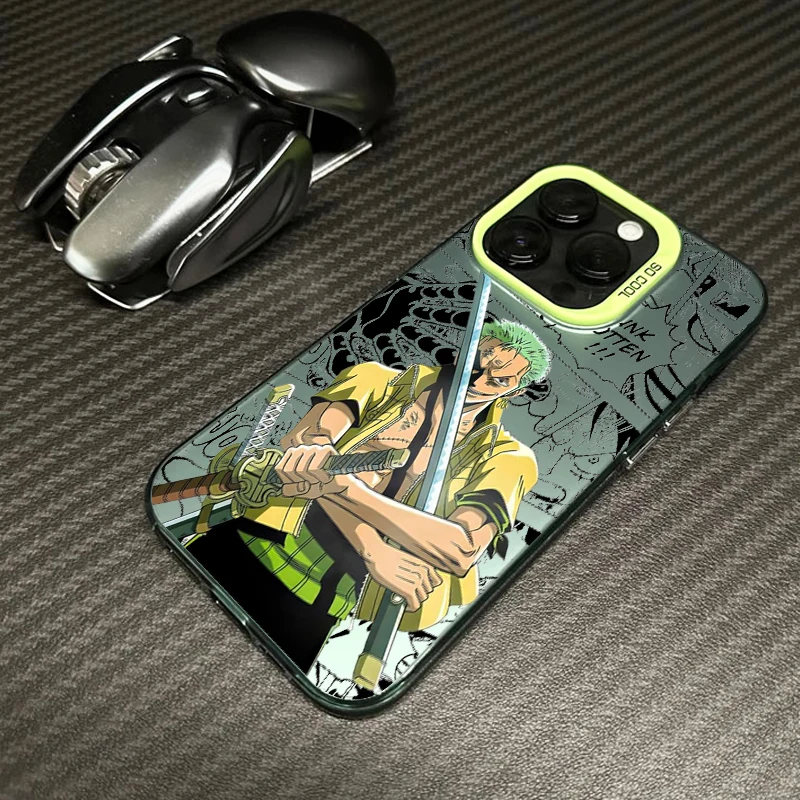 Etui na telefon Anime O-One Pieces Luffys Zoro do Tecno Spark Go 30C 20 10 Pova 6 Camon 20 15 Itel P36 A48 S23 Pro 4G 5G Back Cover