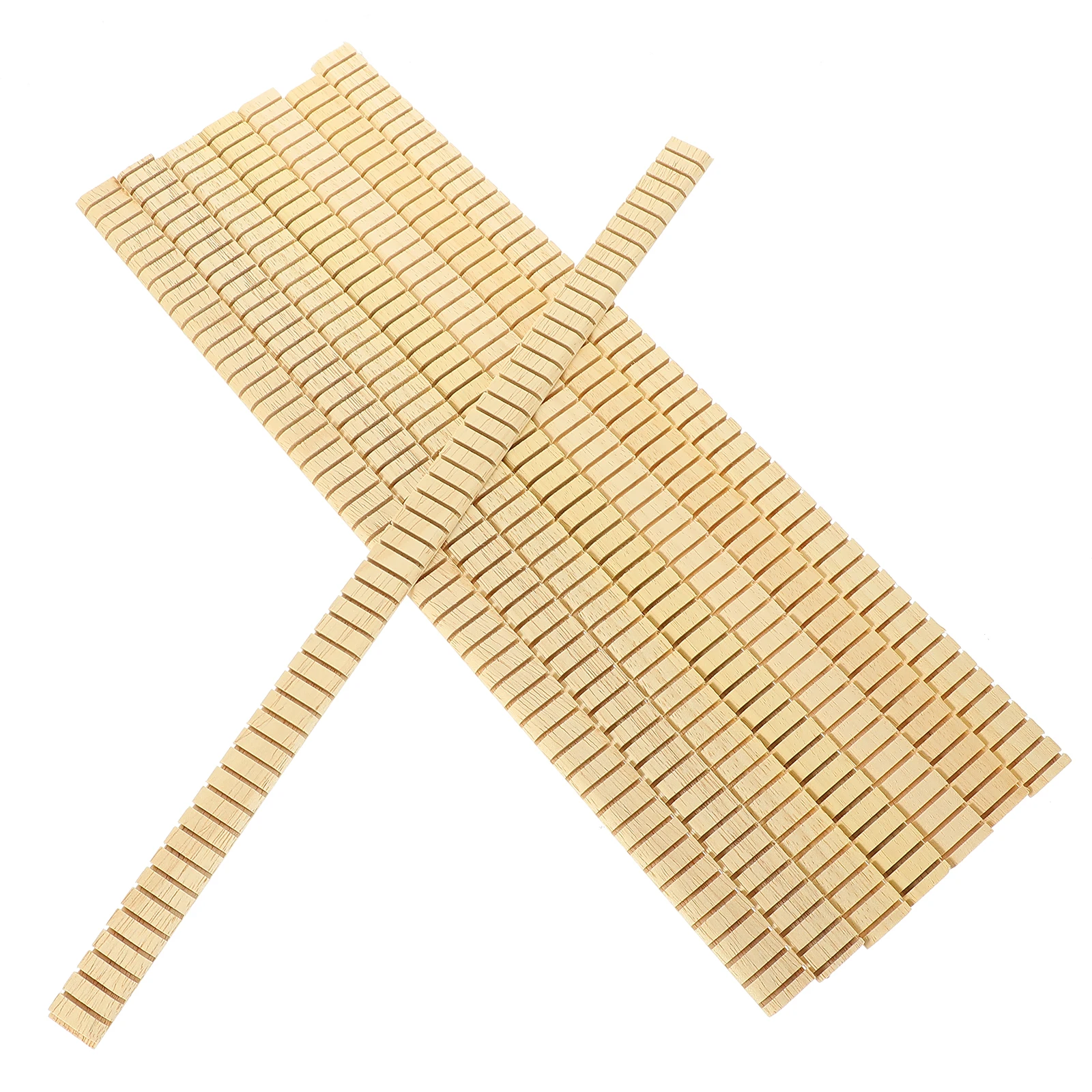 

8 Pcs Guitar Decoration Accessories Wooden Inlay Strips Binding Purfling Body Decor Durable Rustic Personalized Easy Maintenance