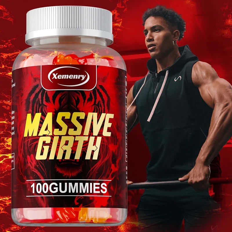 علكات كبيرة الحجم للرجال - معزز حيوية الرجال، زيادة الحجم والقدرة على التحمل، تعزيز القوة والثقة نباتي #3